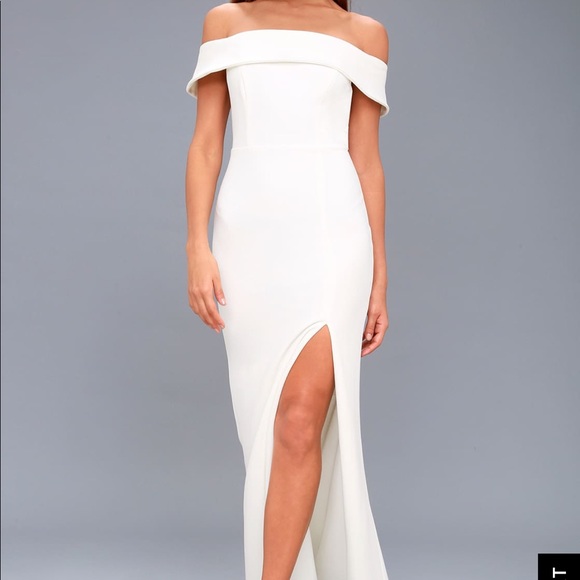 Lulus Dresses & Skirts - White Gown